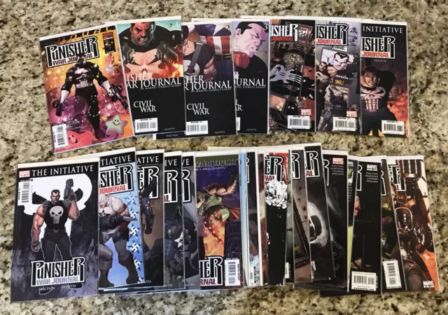 Marvel Comics Punisher War Journal Run #’s 1 - 26 + Annual, by Matt Fraction