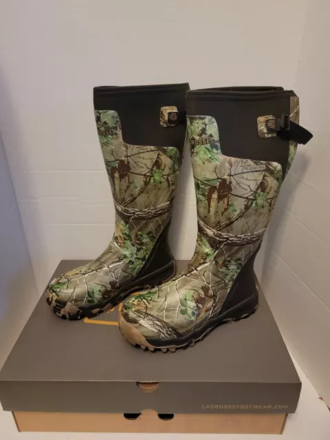 LACROSSE MENS ALPHABURLY Pro 18 Waterproof Hunting Boot Realtree