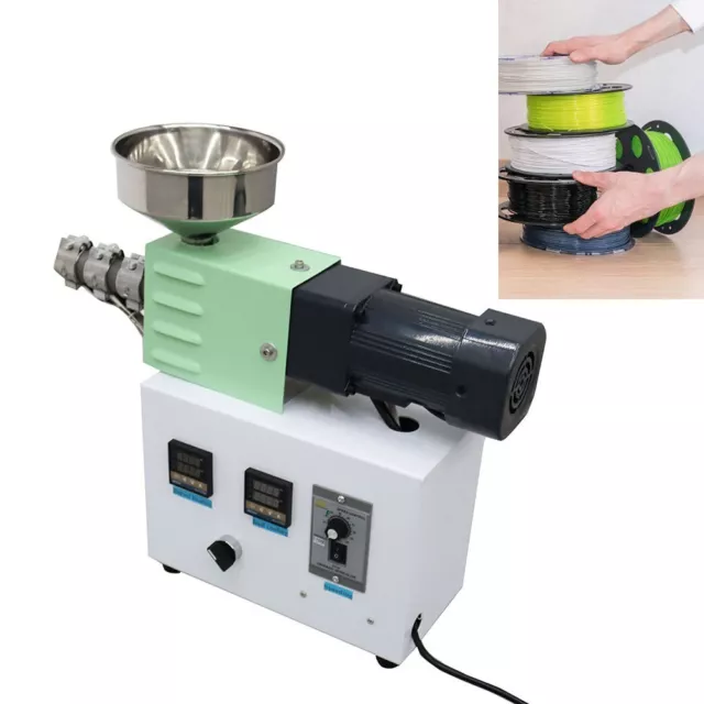 Plastic Extruder 3D Printing Injection Molding Machine Waste Plastic Granulator