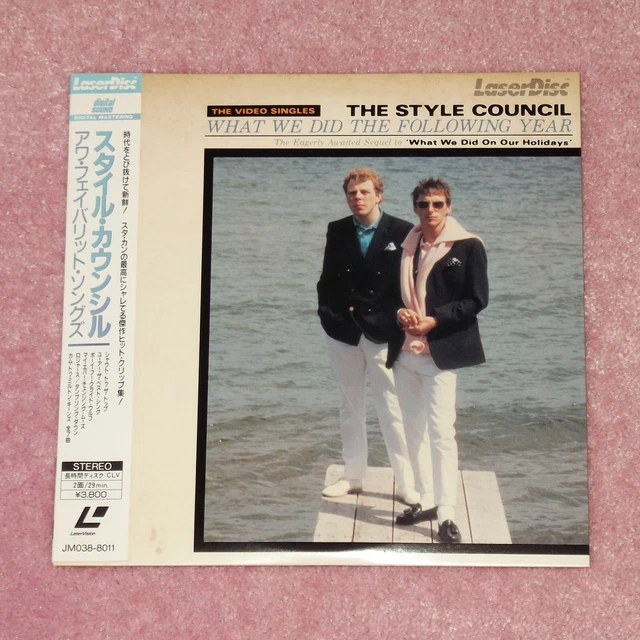 THE STYLE COUNCIL / PAUL WELLER What We Did The Following Year - JAPAN LASERDISC