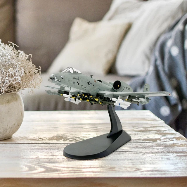 Maquette Avion De Chasse à Réaction Diecast - échelle 1/72, 19,5x10,6 Cm, Neuf