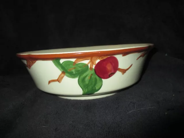 Apple Serving Bowl 8 3/8" California Vintage FRANCISCAN USA