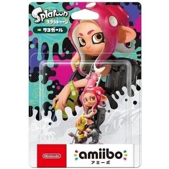 Octoling Club NINTENDO AMIIBO OCTOLING Girl Splatoon Series Character Figure Japan ...