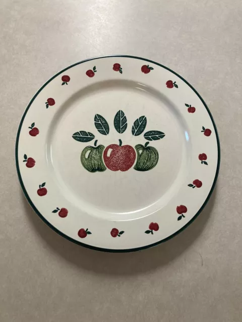 NANCY CALHOUN FANCY FRUIT APPLES 10.5” DINNER PLATE 2 Available