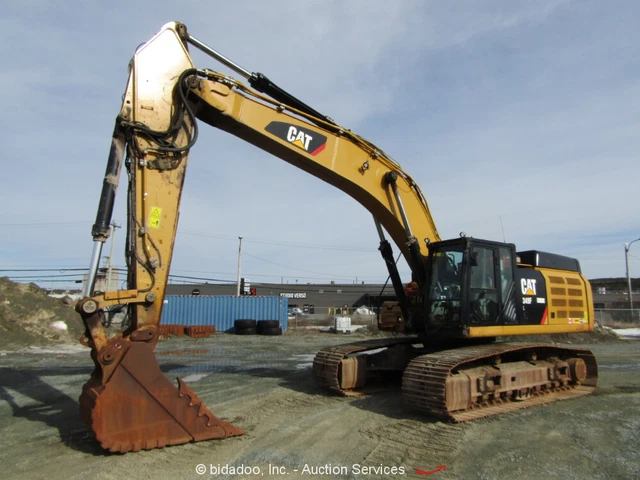 2019 Caterpillar 349FL Hydraulic Excavator Aux Hyd Auto Lube A/C Cab bidadoo