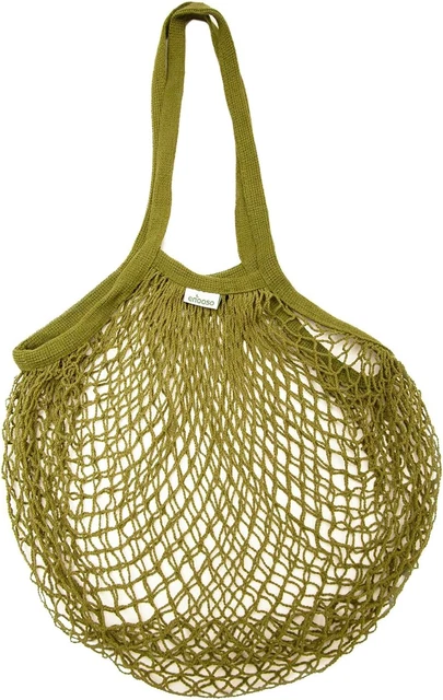 Borse Rete Spiaggia 2 Pezzi - Riutilizzabili, Lavabili, In Cotone, Per Spesa, Frutta, Giochi Da Mare - Foto 11