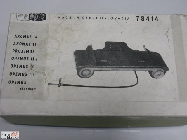 Meopta 78414 Reproduktionskassette Con Disparador de Cable para Ampliación
