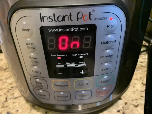Instant Pot IP-LUX80- 8 Qt 6-in-1 Multi-Use Programmable Pressure Cooker