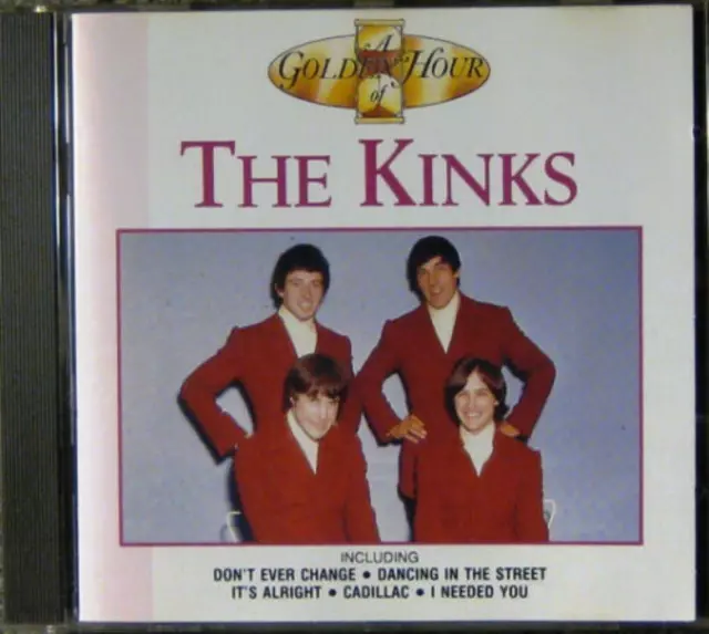 The Kinks - A Golden Hour Of The Kinks CD (1991) Audio Quality Guaranteed