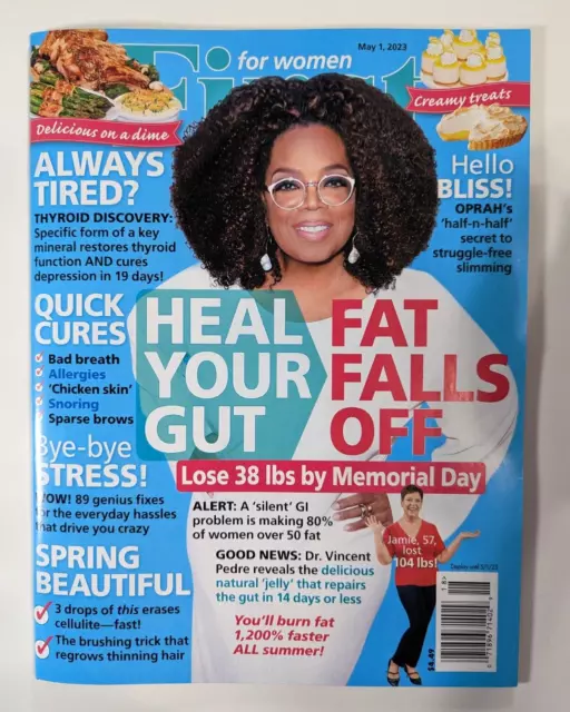 First for Women Magazine - Oprah Heal Your Gut - 2023