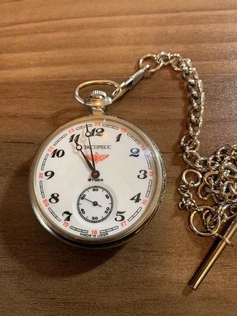 18 rubis pocket on sale watch made in ussr