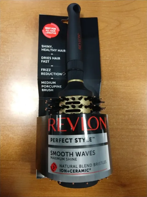 Revlon Perfect Style Smooth Waves Medium Porcupine Round Brush (9311) R3P3