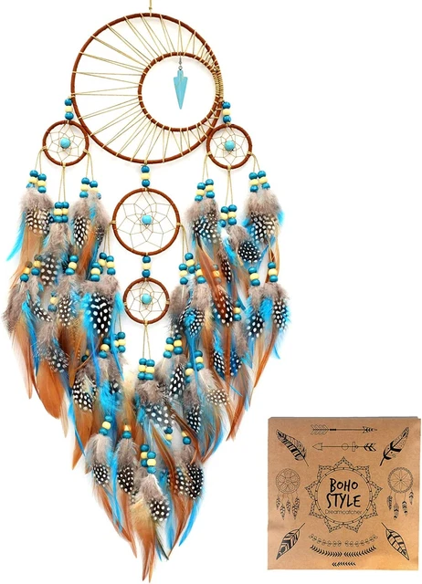 Large Dream Catchers for Bedroom Adult Boho Moon Dream Catcher Wall Decor for Gi