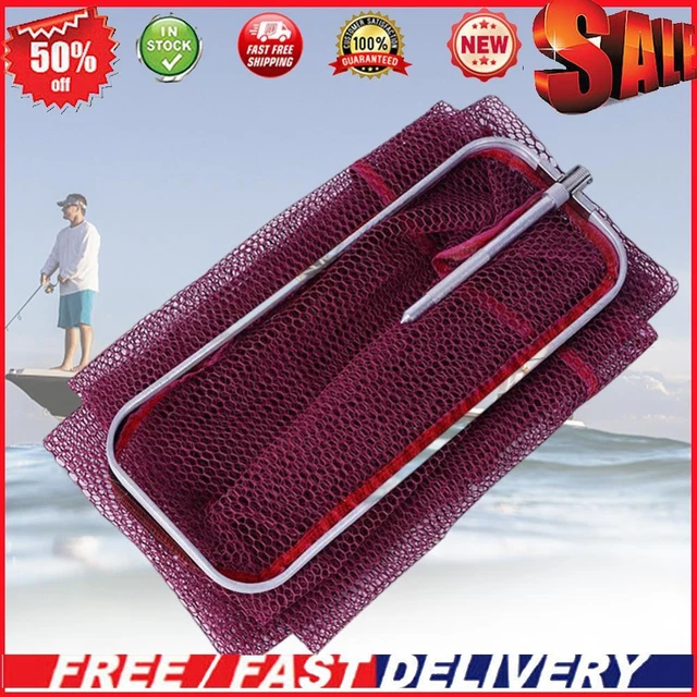 Fishing Net with Plastic Handle Portable Durable Antioxidant Outdoor Accessories