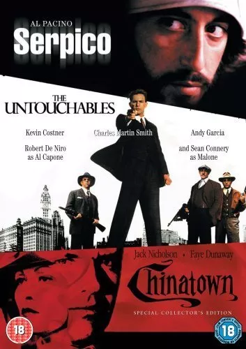 Serpico / The Untouchables / Chinatown [DVD] - DVD  MAVG The Cheap Fast Free