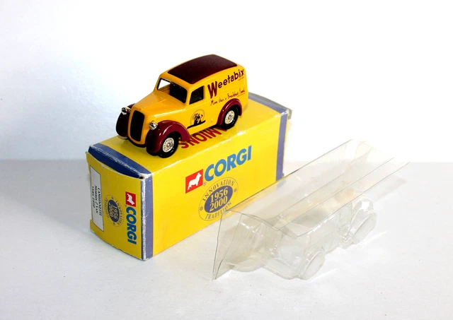 Camionnette Morris Z Van Corgi 1/64 - Collection Altaya 'Camions D'Antan' - Occasion Très Bon état