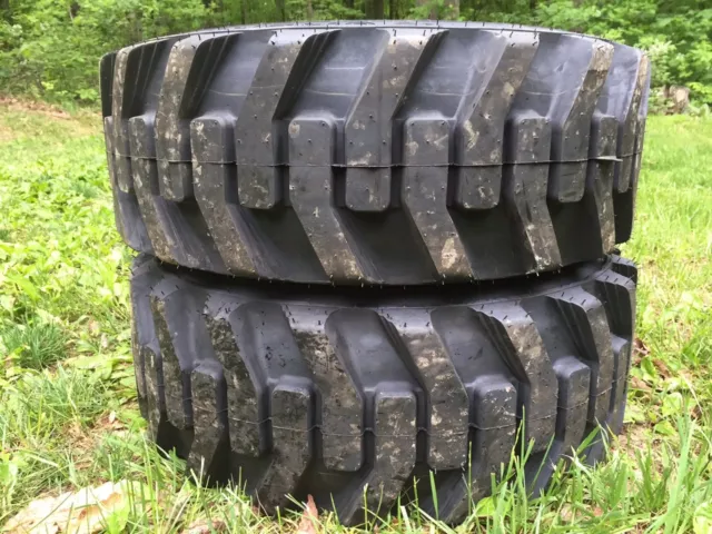 2 NEW Galaxy XD2010 10-16.5 Skid Steer Tires for Bobcat & others-10X16.5 -10 PLY