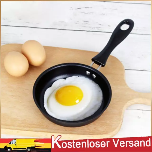 aediea Mini-Eierpfanne, 12 cm, antihaftbeschichtet, Omelette-Frühstückspfanne