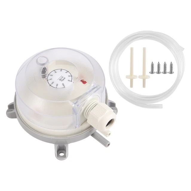 Pressostato Differenziale RUANI 50-500Pa - Interruttore Aria A Pressione Regolabile - Foto 4