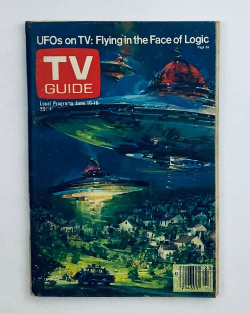 TV Guide Magazine June 10 1978 UFOs on TV Wheeling-Steubenville Ed. No Label