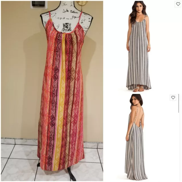 Flynn Skye  Scoop Back Maxi Dress Size 1