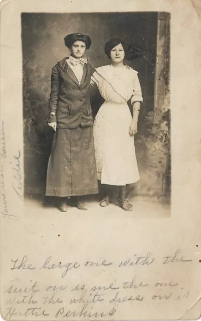 RPPC LEESVILLE LOUISIANA ADDIE JACKSON & HATTIE PERKINS LA PC via La Fayette TX