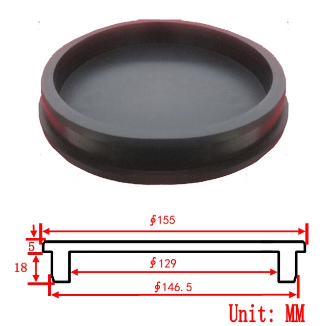 85mm~200mm Silicone Rubber Hole Plug Blanking End Cap Tube Seal Inserts Plugs