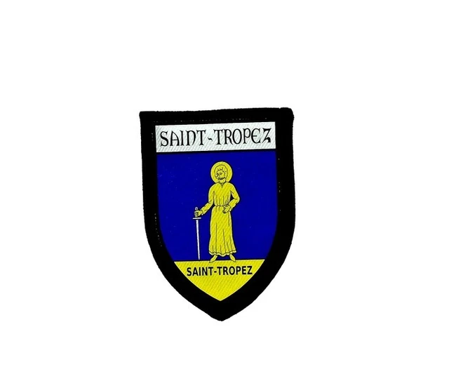 Blason ancien Ville de SAINT TROPEZ Insigne Patch écusson tissu circa