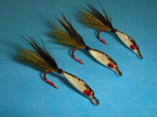 FLY FISHING FLIES 12 Beaded Green Weenie Inch Worm pattern size 16 Trout  Nymphs $12.49 - PicClick