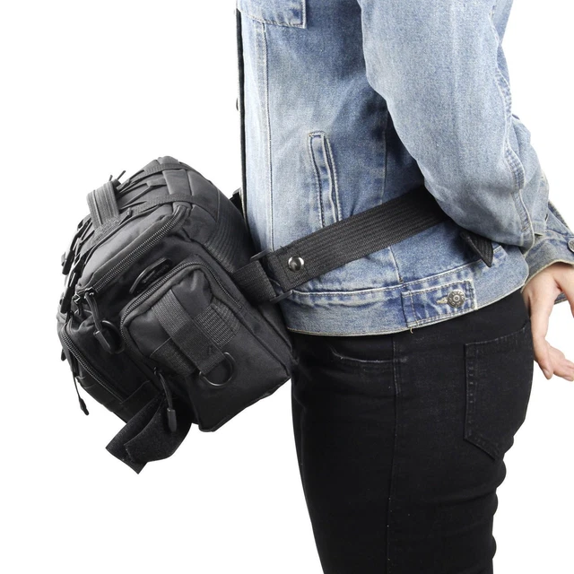 Sac de matériel de pêche portable, sacs de pêche porte-canne à pêche sac de