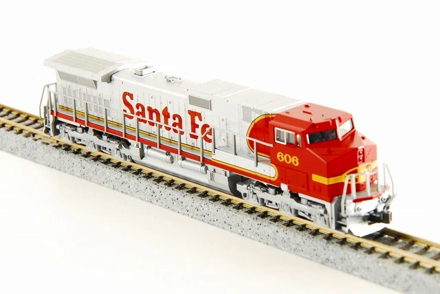 KATO N-Scale 176-3505 GE C44-9W "DASH 9" SANTA FE #606 made in JAPAN
