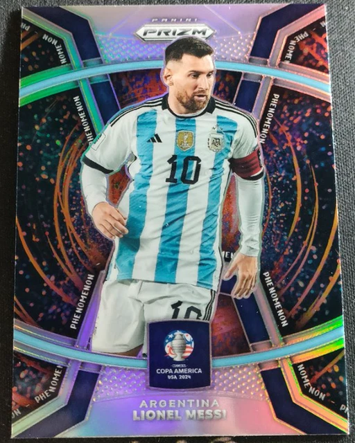2024 PANINI PRIZM Conmebol Copa America 2024 Phenomenon Silver Lionel