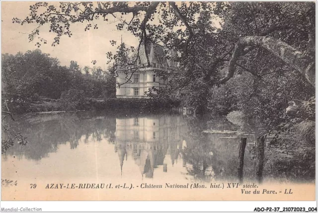 ADOP2-37-0101 - AZAY-LE-RIDEAU - Château National - vue du Parc