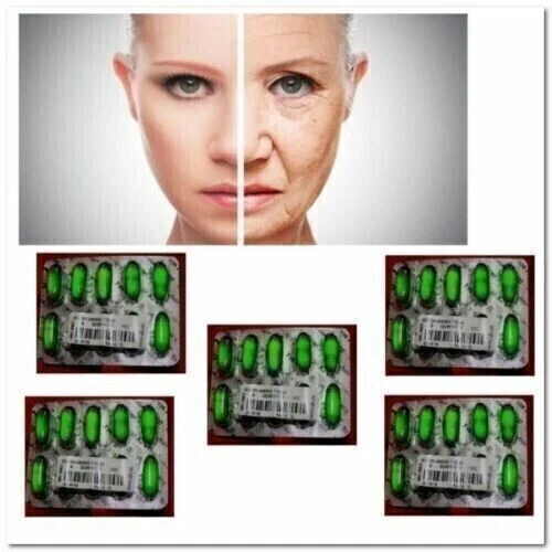 EVION 400MG VITAMIN E Capsules for Face Hair Acne Nails Beauty Health