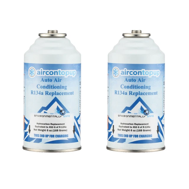 CAR AIRCON AIR Con Air Conditioning Top Up Recharge Refill Regas Can x