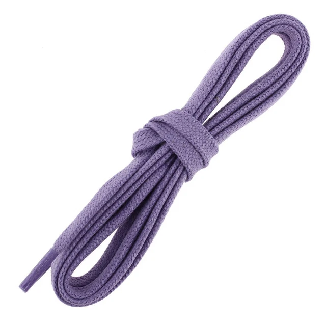 Les Lacets Français. Lacets plats et épais. SNEAKERS, Coton. Violet Lavande.  -