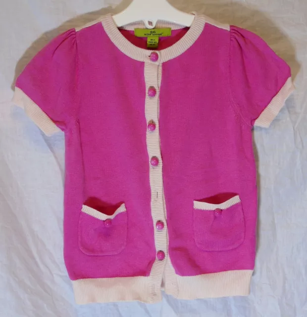 Pink Thin Knit Cardigan Age 4 Years Little Willow Blossom