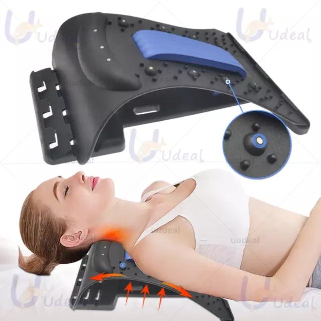 Neck Stretcher Back Cervical Traction Device Massager Pain Relief Neck Shoulder