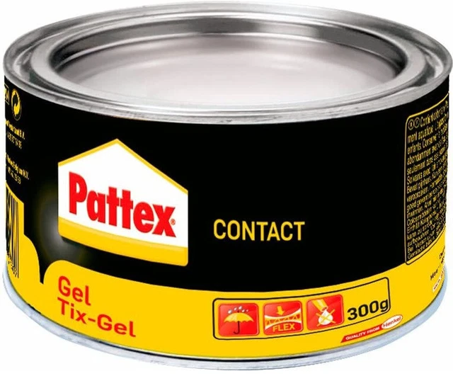 Pegar Contacto Con Gel 300Gr Montaje Chapado para Todo Materiales Pattex