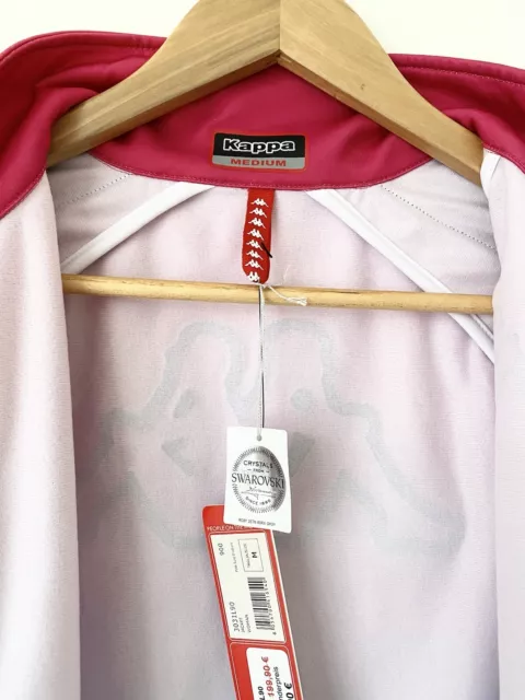 Kappa Track Jacket with Swarovski Crystals Zip Up Jacket Pink Gradient 3