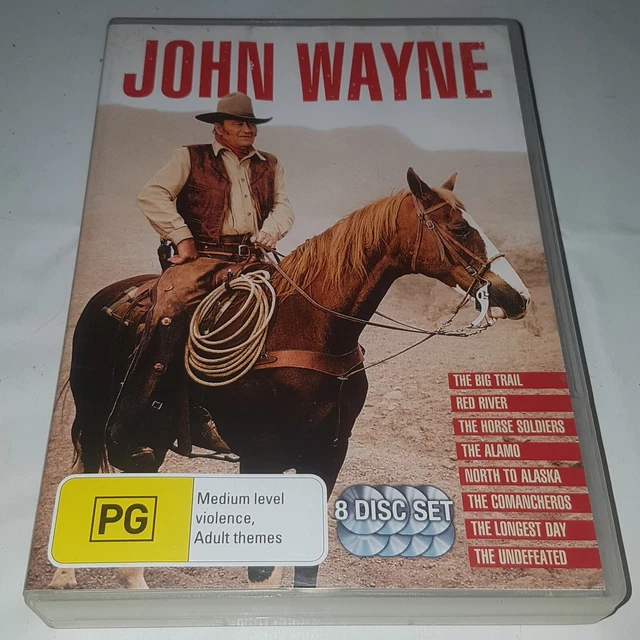 John Wayne - Movie Collection - 8 Disc Set (DVD, Region 4) Free Post