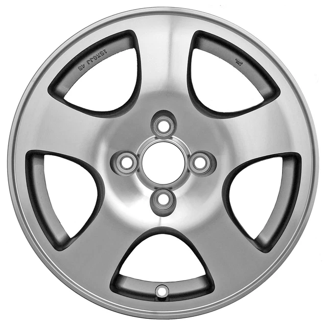Refurbished 15x6 Machined Charcoal Wheel fits 1994-1995 Acura Integra 560-71660