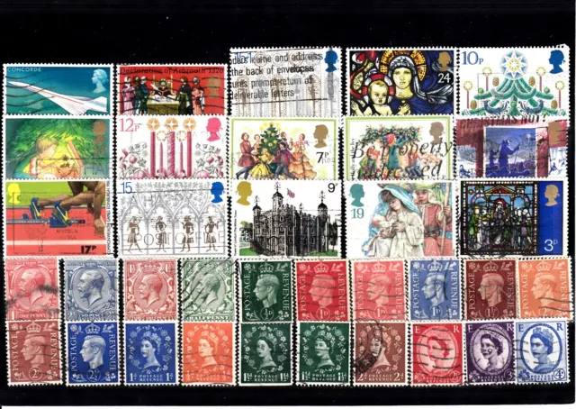 Lot Stamps Briefmarken Großbritannien Great Britain UK o (1197)