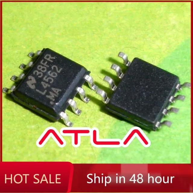 50pcs LM4562MA SOP-8 LM4562 L4562 MA High Fidelity Audio Operational Amplifier