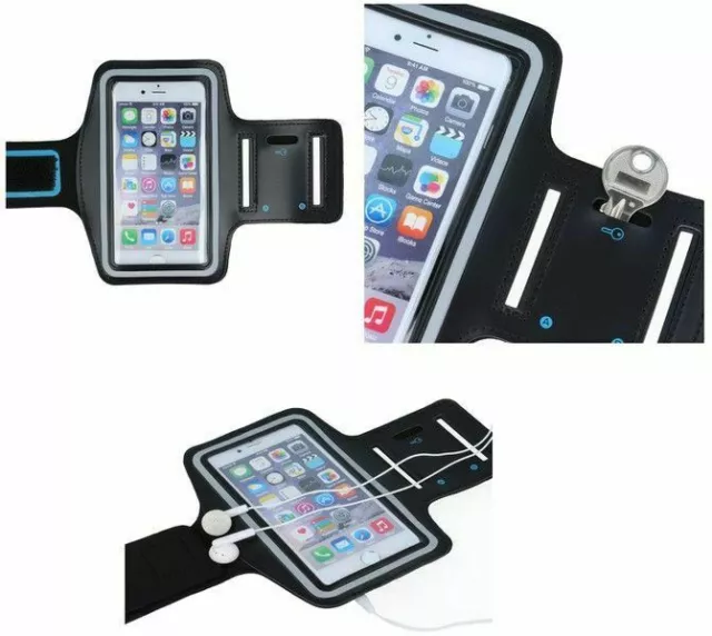 Jogging Tasche für BLACKBERRY Handy Hülle Sport Armband Schutzhülle Fitness Case