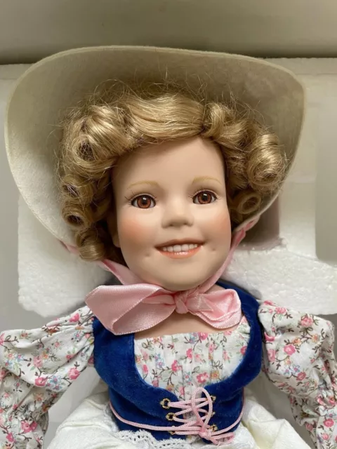 Danbury Mint Shirley Temple as Little Bo Peep Porcelain Doll
