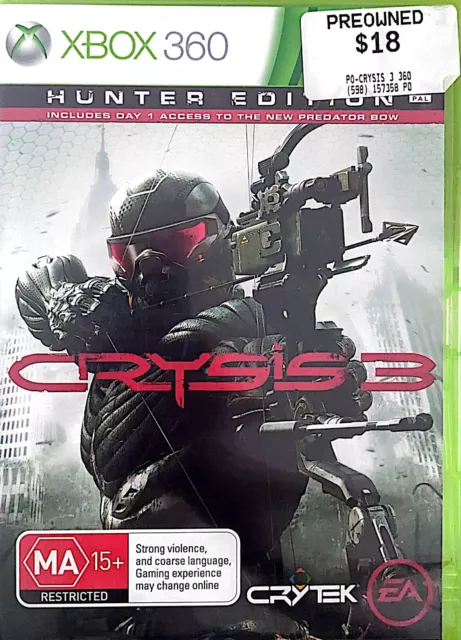 Crysis 1 xbox sales 360