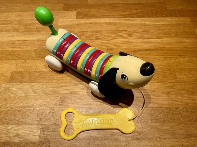 Pull along alphabet sales dog