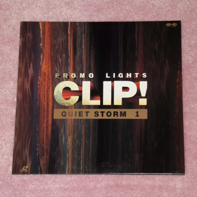 PROMO LIGHTS CLIP Quiet Storm 1 [Shanice/Tracie Spencer/DRS] - JAPAN LASERDISC