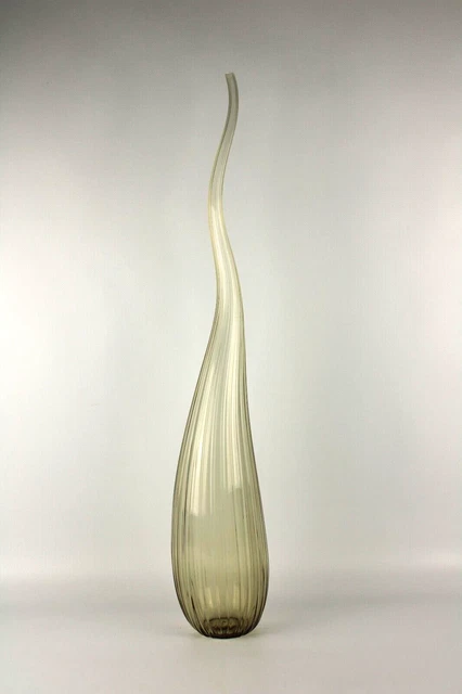 Vase SALVIATI Murano modèle ARIA verre soufflé by RENZO STELLON - Venezia ITALIA